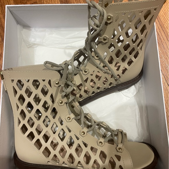 Dior Christian d-trap sandals corde nude color 39.5 laced gladiator - Picture 4 of 9